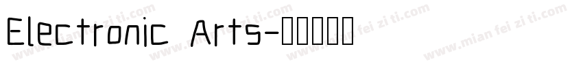 Electronic Arts字体转换